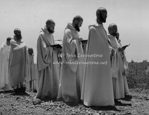 Monks at Camaldoli Hermitage, Big Sur, California, 1960