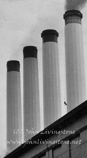 Battersea Power Station, London, 1971